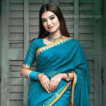 Aarong Cotton Saree: Pure Comfort & Timeless Grace - 13.5 Hat