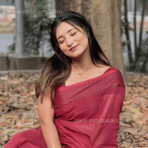 Aarong Cotton Saree: Pure Comfort & Timeless Elegance