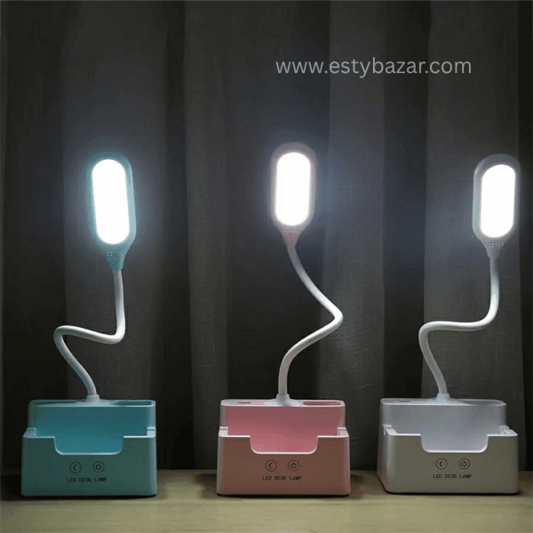 4 in 1 Multi-function LED Desk Lamp With Fan - Image 3