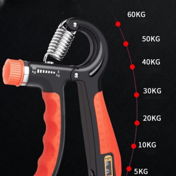 Adjustable Power Hand Grip Strengthener with Counter (5kg – 60kg) - Image 2