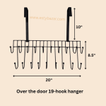 Over The Door 19-Hook Hanger - Image 2